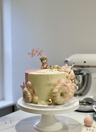 1 års tårta